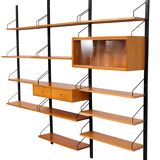 Poul Cadovius hanging Royal Wall System 1950s Denmark