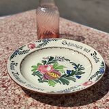 Table in bleached elm and granite mado 1950