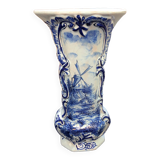 Delft style vase