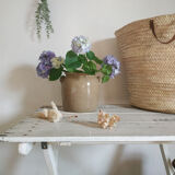 Old glazed sandstone pot