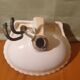 Small vintage sink paris porcelain les bains decorated with peach blossoms