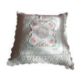 Old embroidered cushion