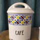 2 coffee pepper spice jars