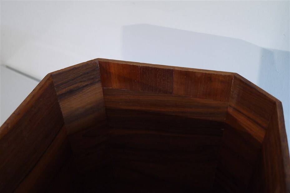 Danish teak wastepaper basket 1960