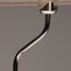 Marble and steel table lamp from Bergboms Scanlicht, 1970s, Sweden