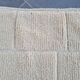 Large white Moroccan handwoven traditional carpet size 2/3m
