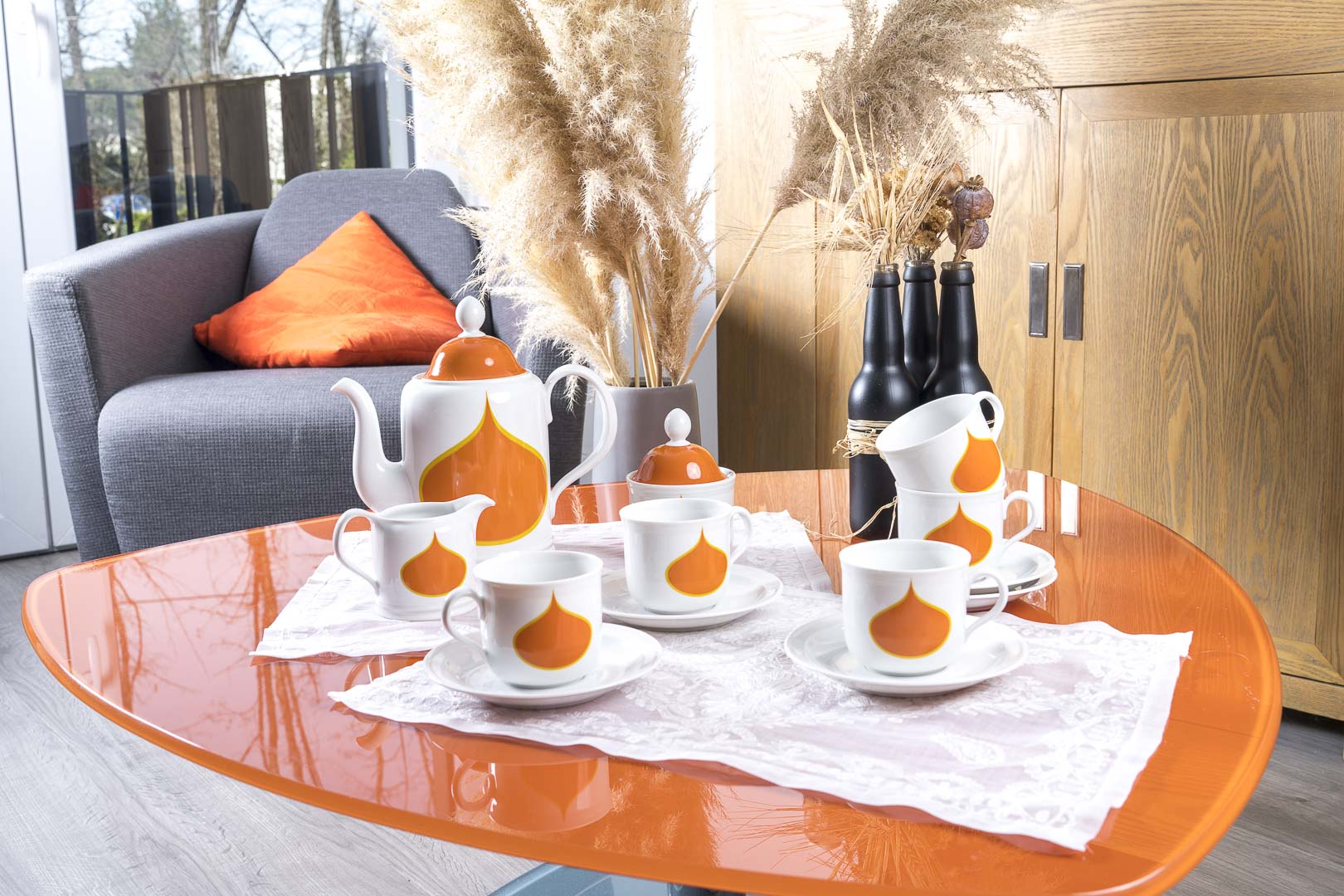 German porcelain coffee service