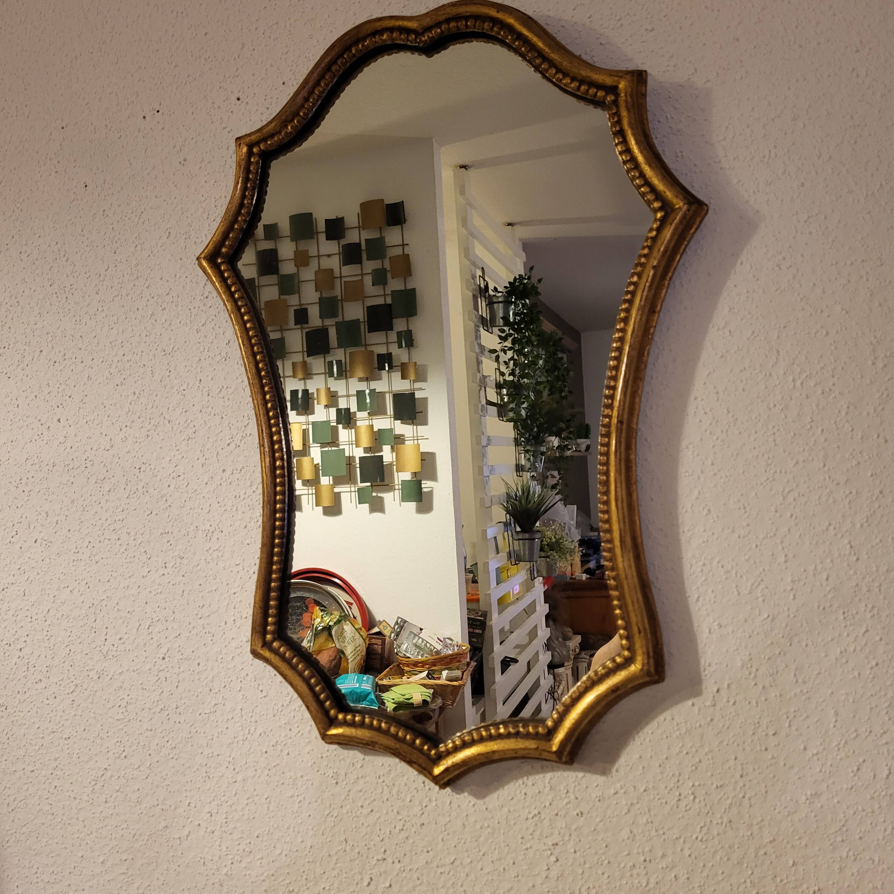 Large baroque mirror