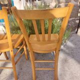 pair of Luterma style bistro chairs