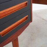 Teak desk, Danish design, 1970s, manufacturer: A.P. Møbler Svenstrup