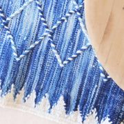 Flat Kilim Rug Blue - 213 x 71 cm