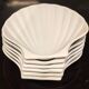 Set of 6 ceramic shells