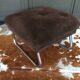 Velvet pouf adjustable footrest