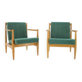 1960s Set of Two Ton Armchairs, Czechoslovakia