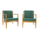 1960s Set of Two Ton Armchairs, Czechoslovakia