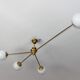 Angelo Lelli style chandelier, 1960s