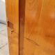 Secrétaire ancien scriban vintage en bois de noyer style Louis XV