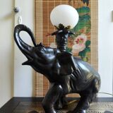 Vintage elephant lamp