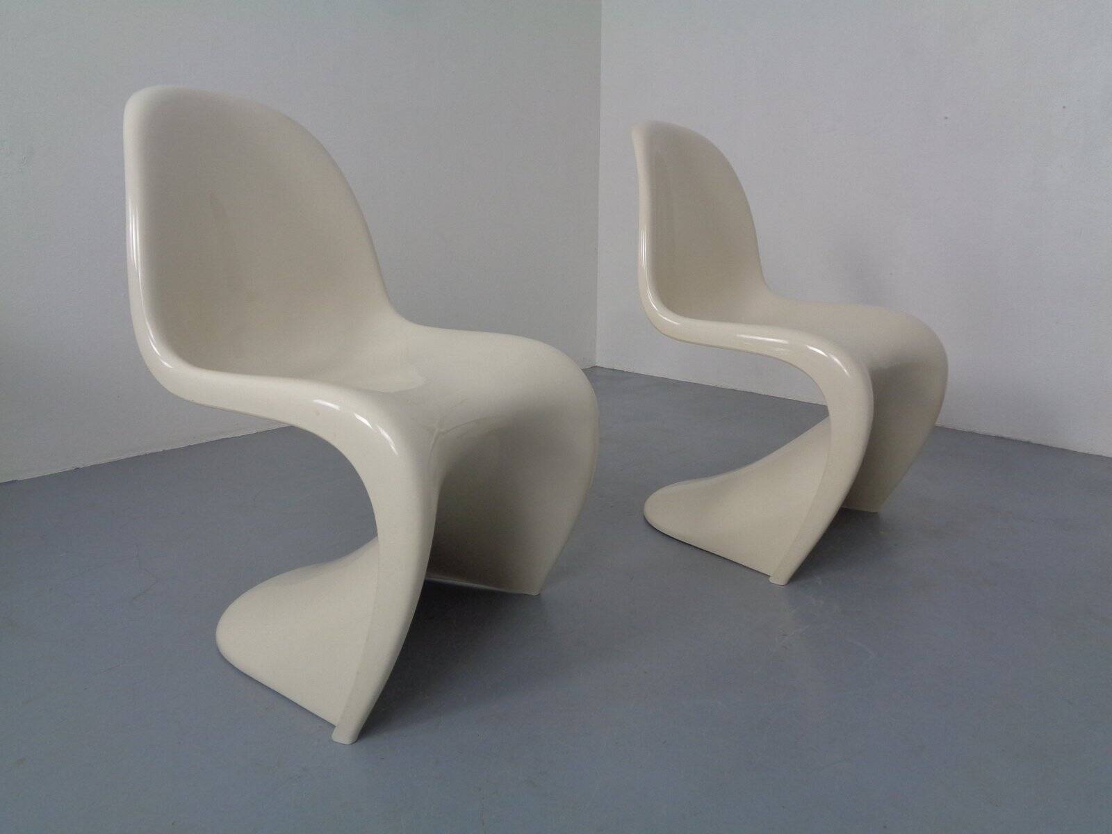 Set of chairs by Verner Panton for Herman Miller, 1970s