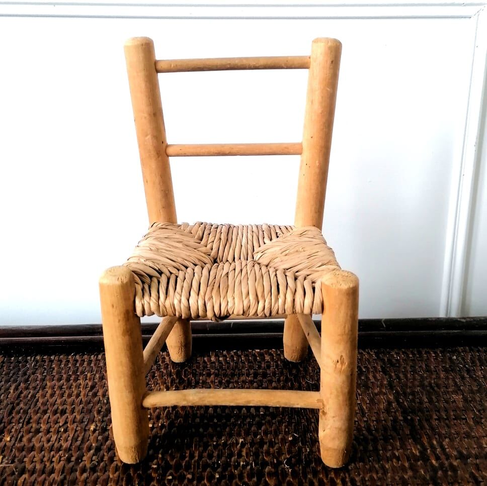 Three miniature chairs