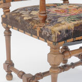 Louis XIII style armchair