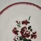 Dessert plate bouquet fleuri Digoin