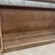 Antique shop display cabinet in oak (renovated)