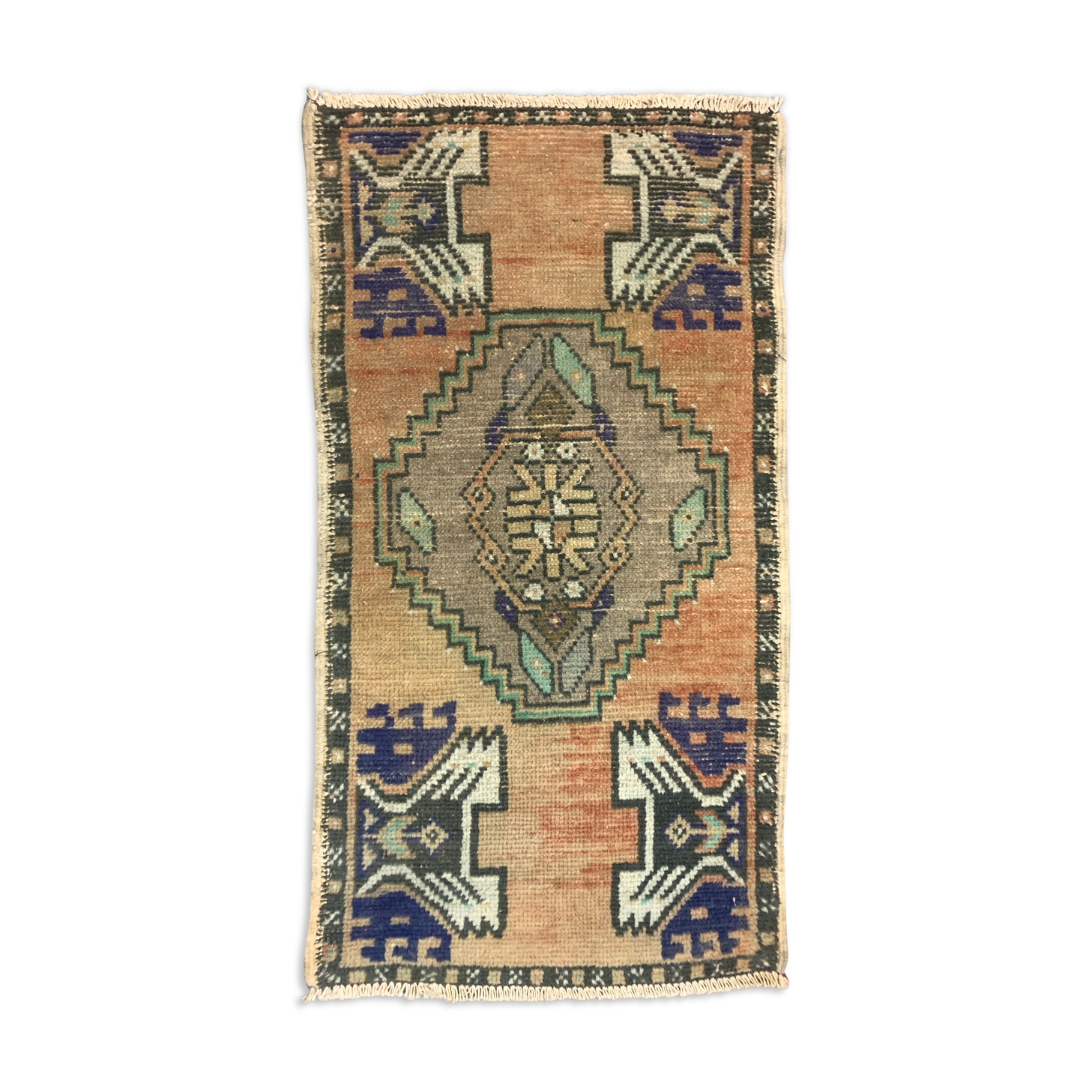 Turkish rug 90x50 cm