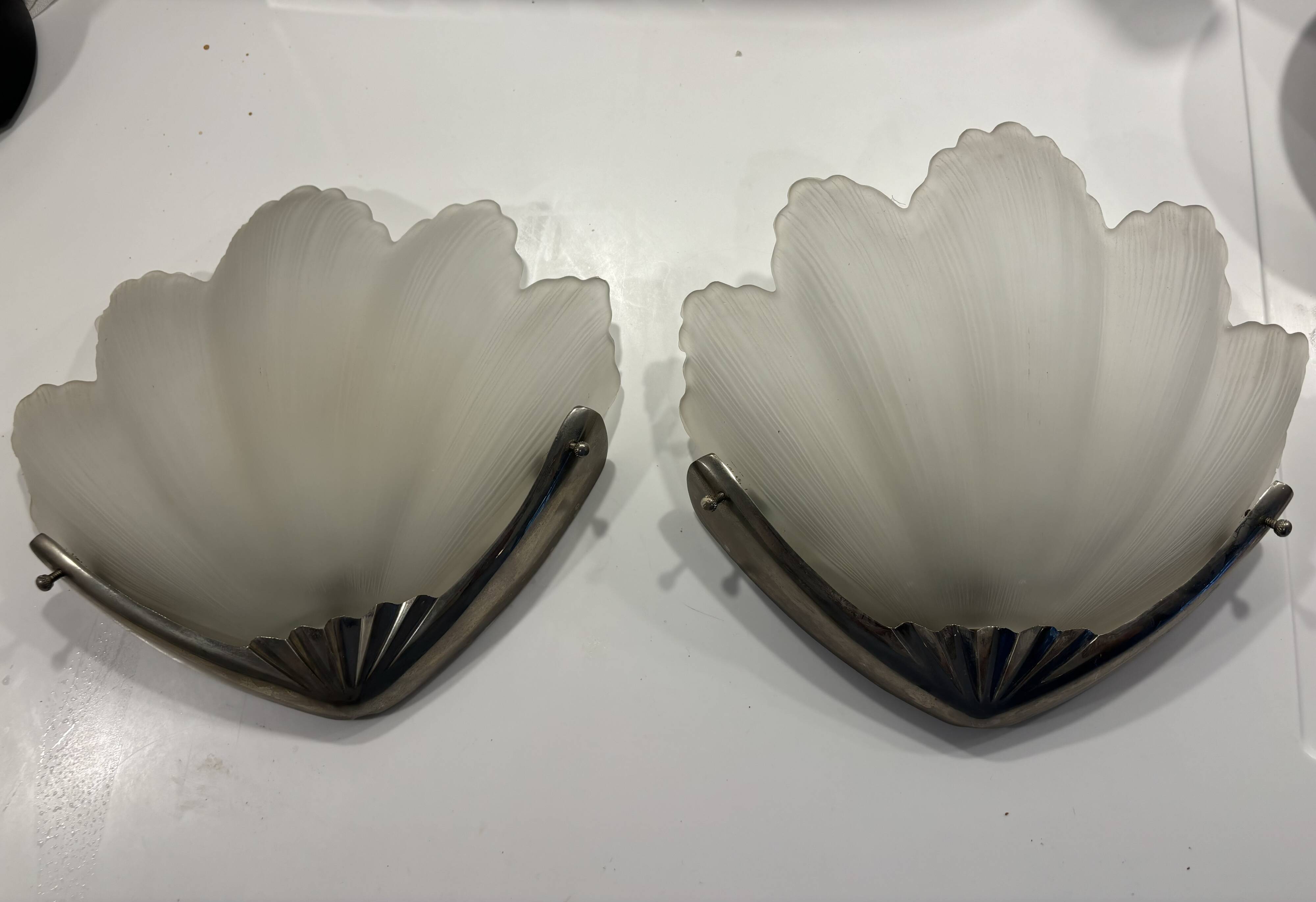 Art deco wall lights