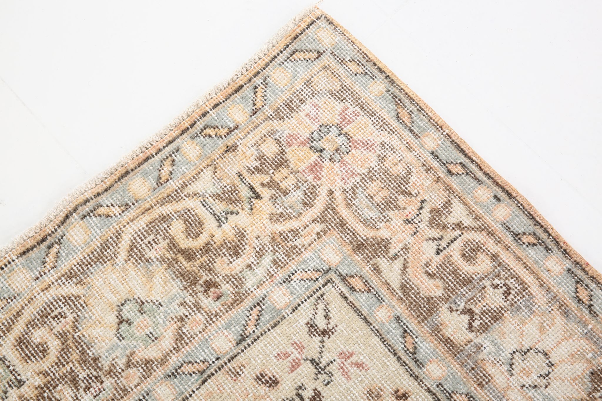7x11 classic turkish vintage rug, vintage carpet rug 331x205cm