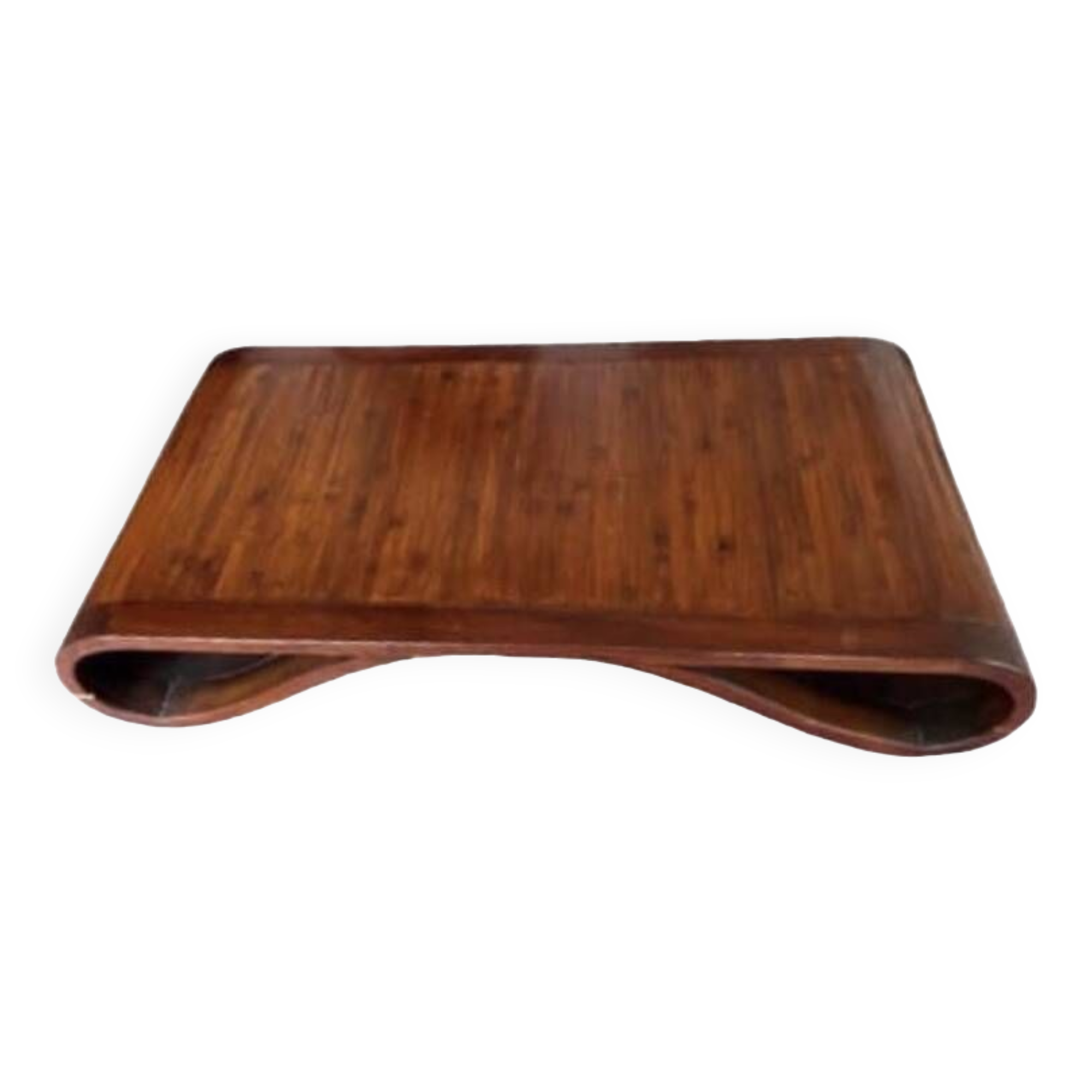 Ethnic coffee table in solid wood, vintage table in solid teak