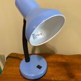 Blue desk lamp