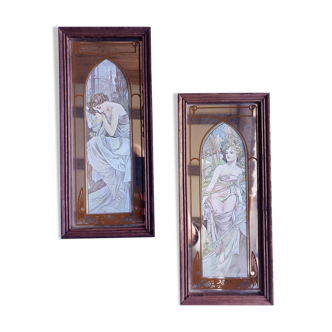 Mucha mirror duo