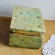 Boite italienne en marbre vert