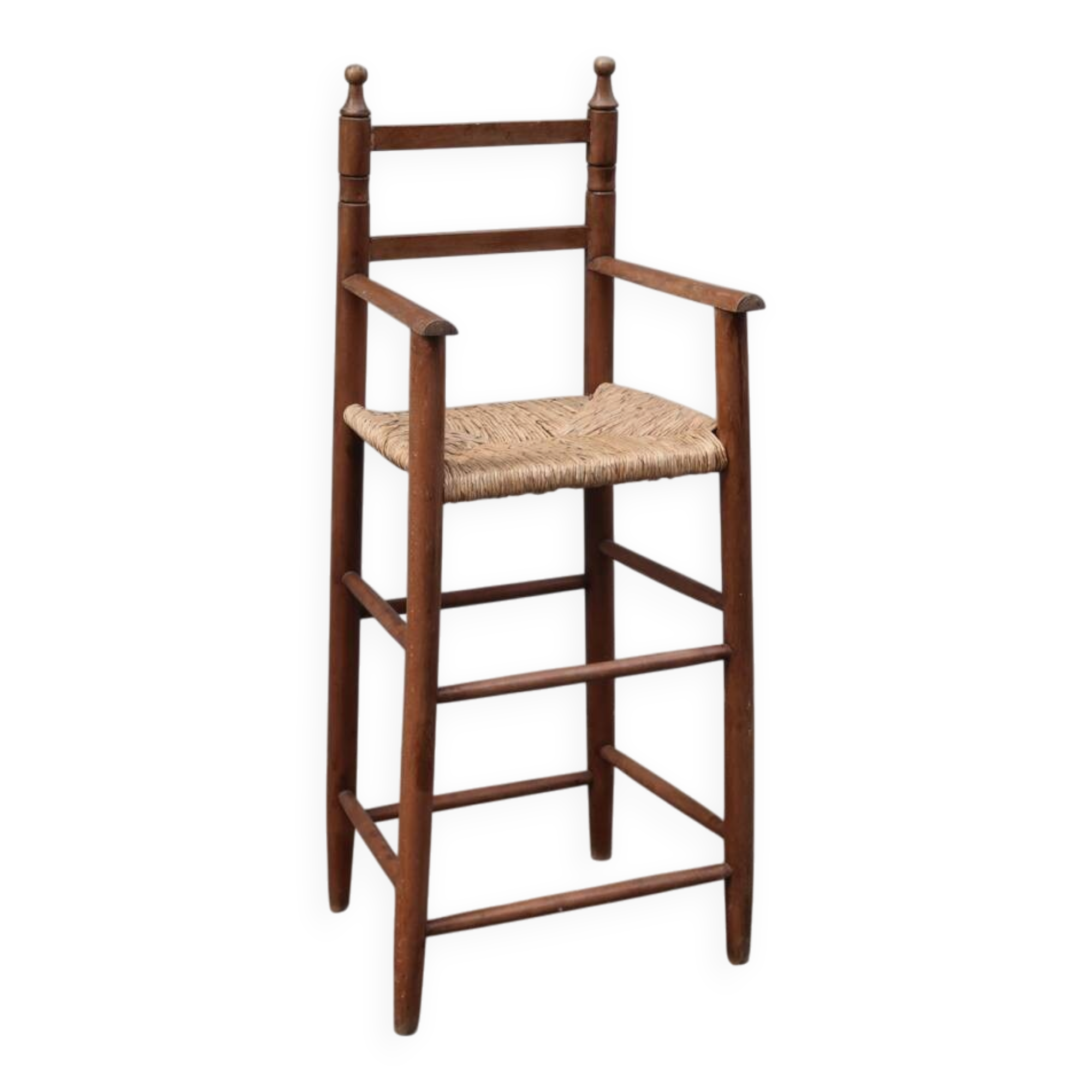 Chaise haute pour enfant vintage