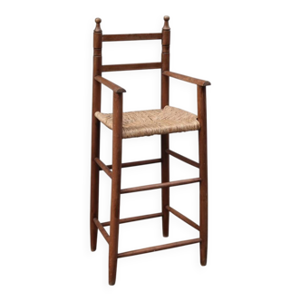 Vintage high chair for children