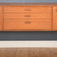 Restored Teak 1960s Avalon Retro Sideboard Hairpin Legs