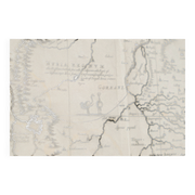 Rare original map of Ethiopia from the 17th century by Willem Janszoon Blaeu.