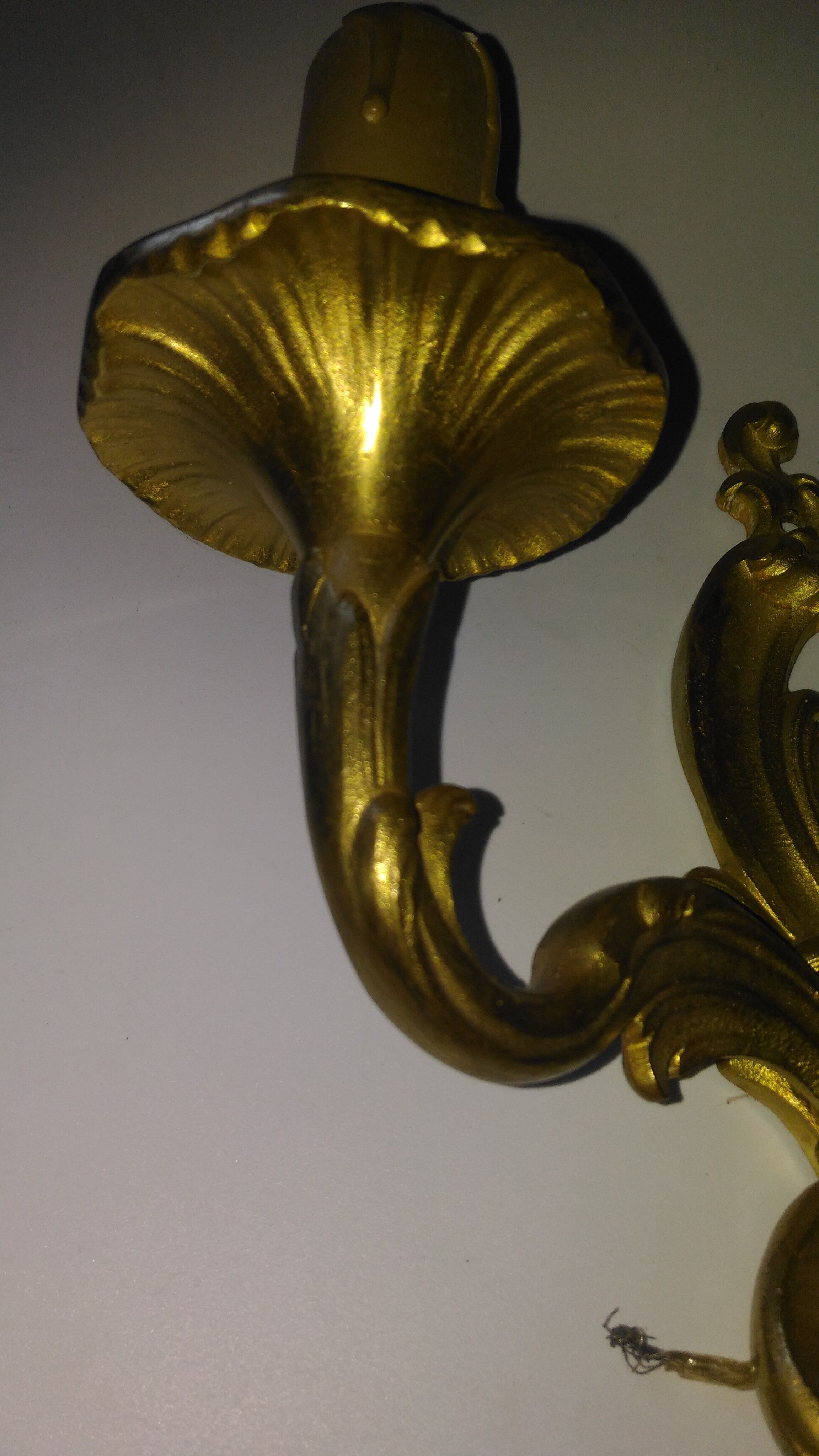 Bronze sconces