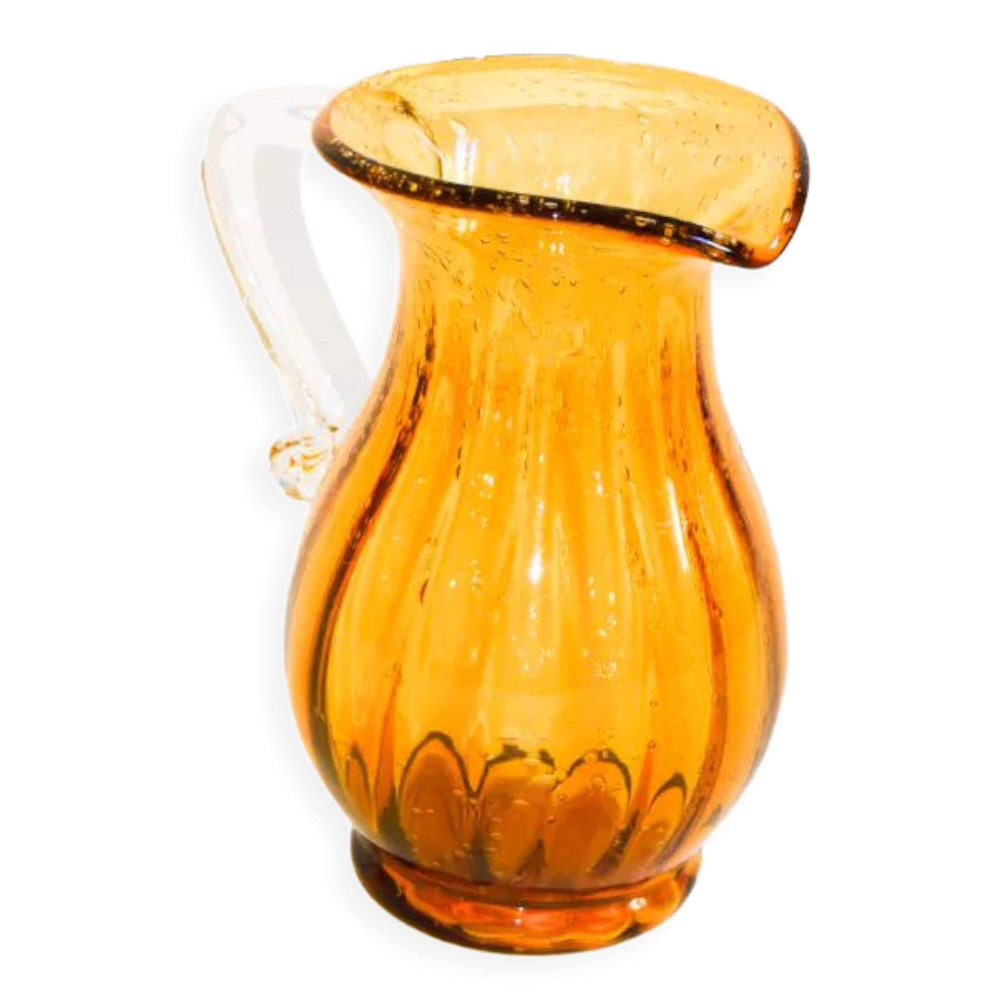 Blown glass decanter