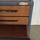 Commode industrielle en métal et bois