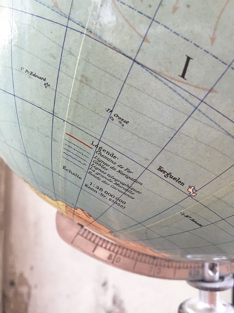 Vintage Globe "Mercator"