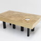 A Brass Etched Coffee Table