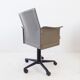 Matteo Grassi Korium leather office chair by Tito Agnoli