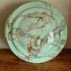 Art deco pendant lamp marbled glass ceiling light