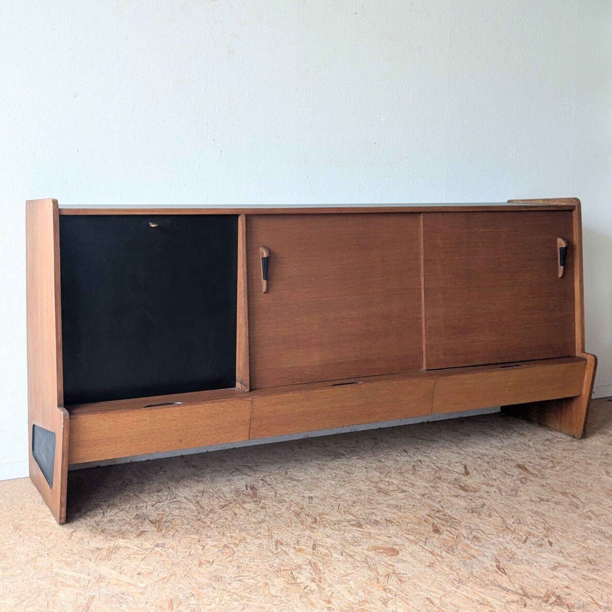 Enfilade en chêne Gérard Guermonprez, années 50-60