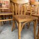 Lot 20 Chaises bistrot Thonet Fischel restaurant dépareillées bois courbé