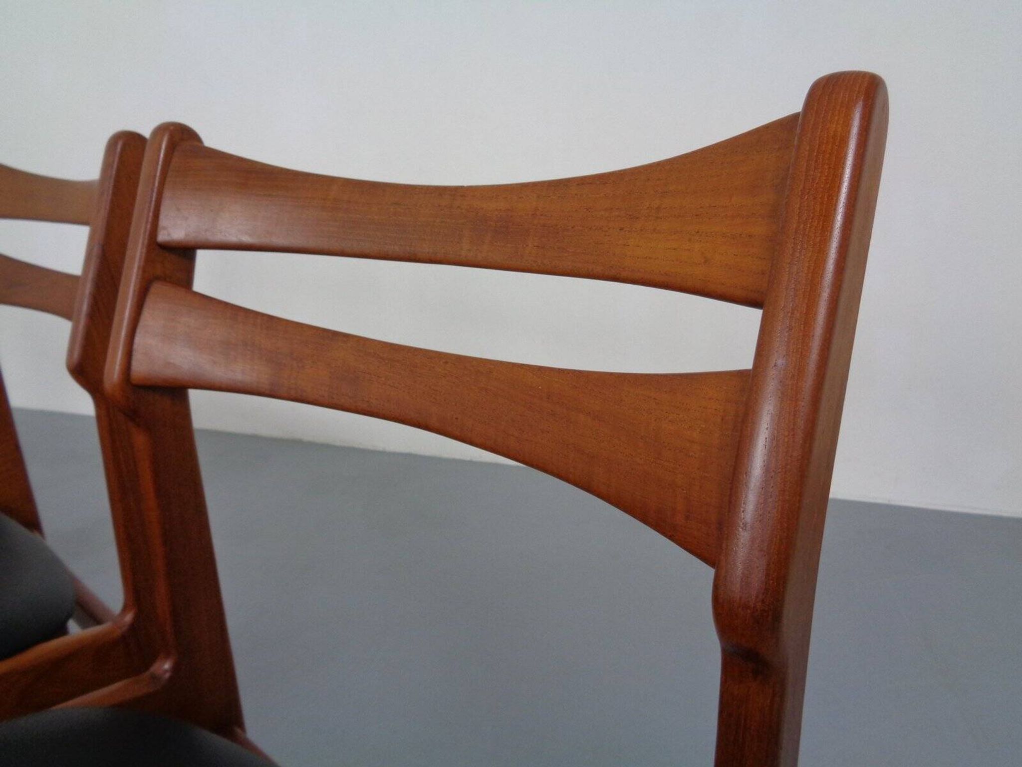 Danish Teak Dining Chairs from Vamo Mobelfabrik, 1960s, Set of 4