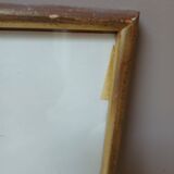 Lithograph by J. Audubon "Yellow Breasted Cat" from the 50s/60s, framed