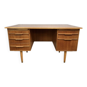 Bureau vintage en teck - scandinave milieu